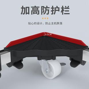 电脑主机底座可移动伸缩家用办公通用万向轮滑轮支架置物架 台式