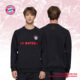 拜仁慕尼黑足球俱乐部｜秋冬保暖经典 卫衣 黑色圆领加厚长袖