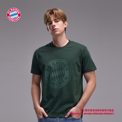 拜仁运动T恤透气棉质休闲款