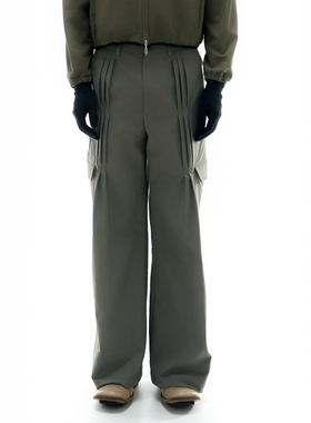 POINTLESS风琴褶西裤