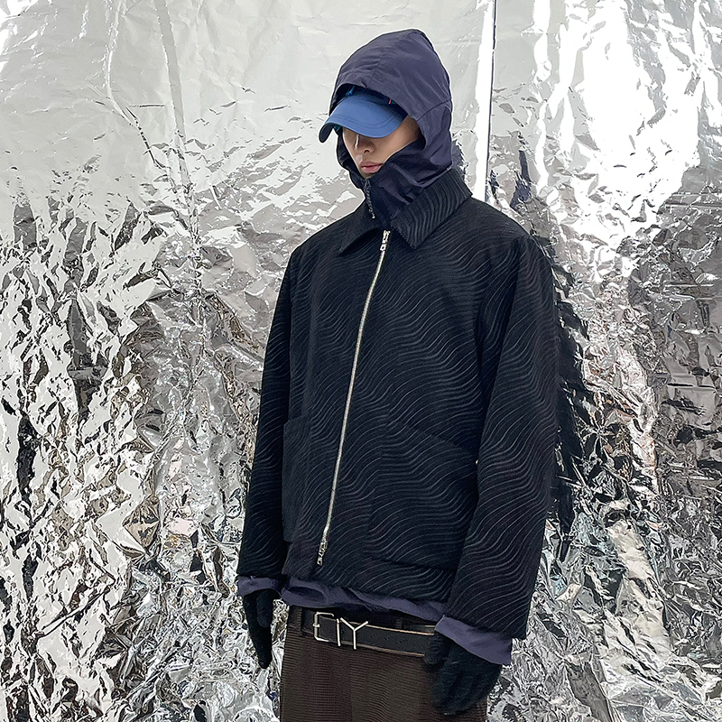 Pointless三袖子波浪夹克