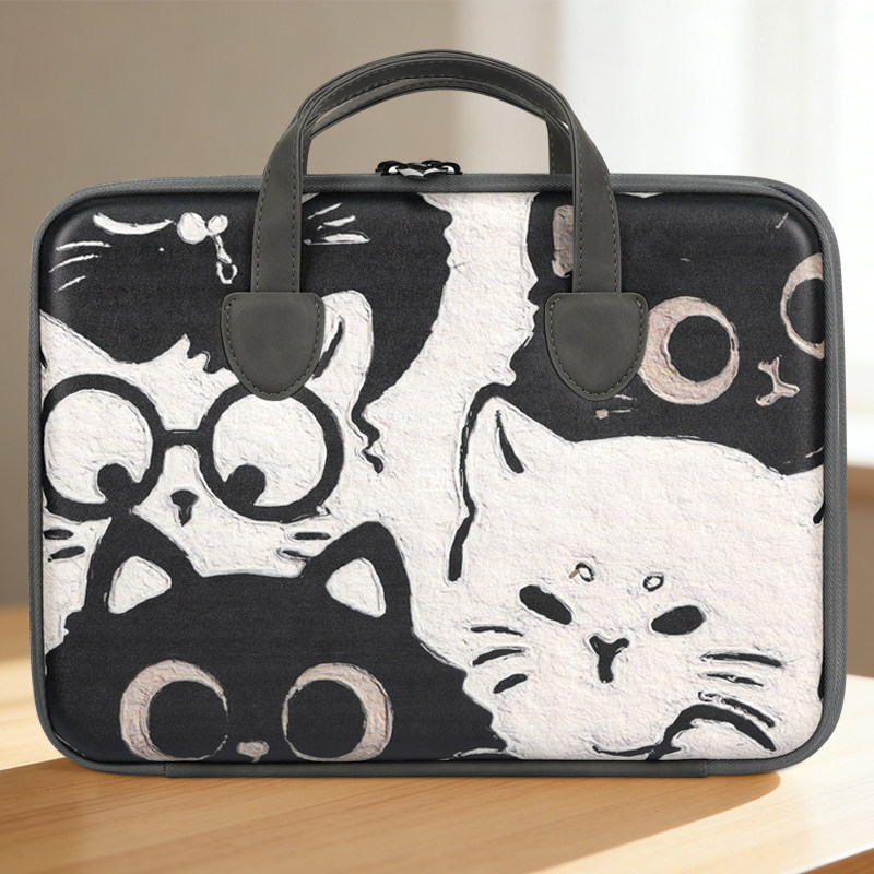 适用学而思学习机Xpad2 Pro手提包12.35卡通硬壳防摔防水XPAD11英寸P4学生平板12.1电脑包适用11.45收纳袋子