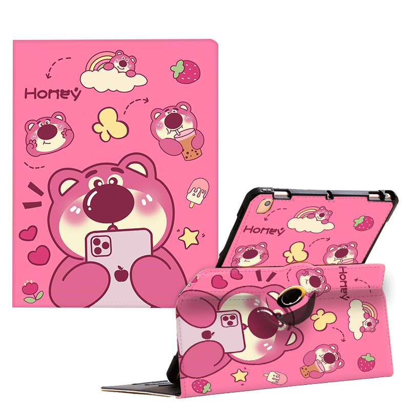 dby一w09适用华为huawei matepad 11 2023保护套旋转11.5寸平板保护壳mate11pad横竖支撑dbyw09全包草莓小熊