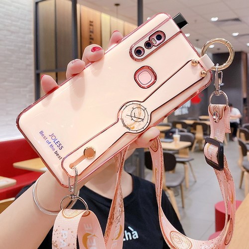 适用于vivos1手机壳女款潮牌vivos1Pro硅胶防摔软壳Por全包镜头vovis1奢华vivis新款腕带简约si挂绳v1831a - 封面