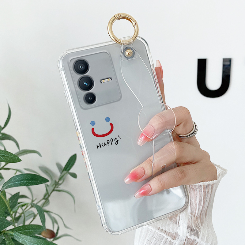 适用于vivoS30手机壳s20透明vivoS19硅胶S18保护套S17Pro超薄S16软s15全包Ss12防摔s10外壳S9简约s7腕带斜跨