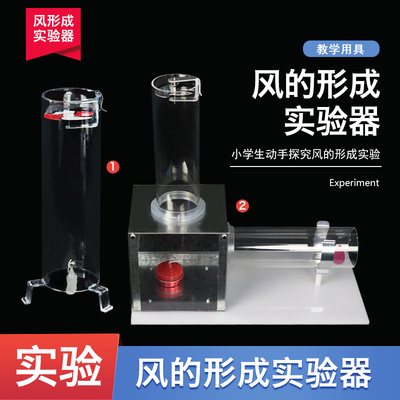 风的形成实验器制作材料演示热空气上升空气对流风的原理教具学具教学仪器器材小学科学实验课初中物理