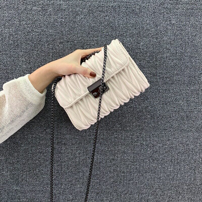 ins今年流行的小方包包2020新款潮时尚百搭单肩斜挎洋气网红女包