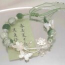 合金手链 古风手链国风手饰串珠手串ins小众设计森系 青青子衿中式