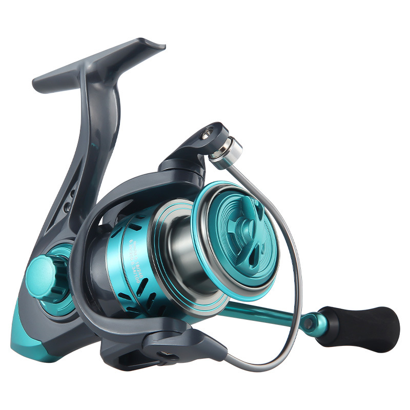 皓顿dk4代无间隙远投路亚纺车轮 金属线杯渔轮微物鱼轮海钓轮