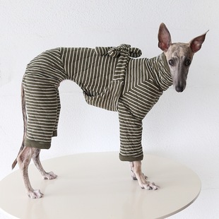 Petstyle护肚护胸衣两穿意大利小灵缇惠比特宠物四脚保暖秋冬衣服