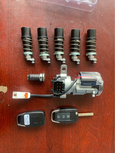 北京汽车BJ80新勇士改全车锁芯CTL151 163勇士点火锁芯车门锁芯