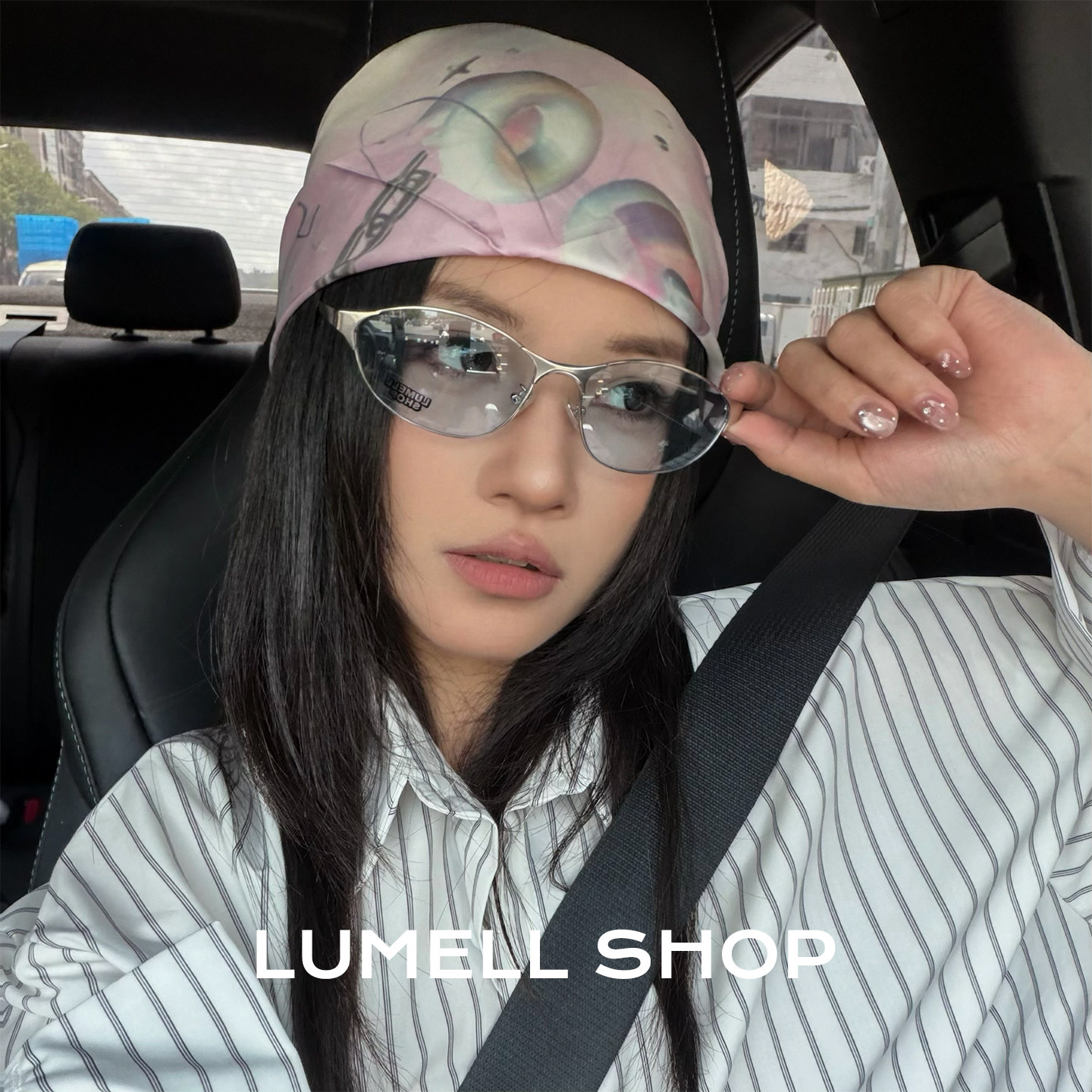 猫眼墨镜女 防紫外线UV400 偏光太阳镜 夏季海边显脸小高级感