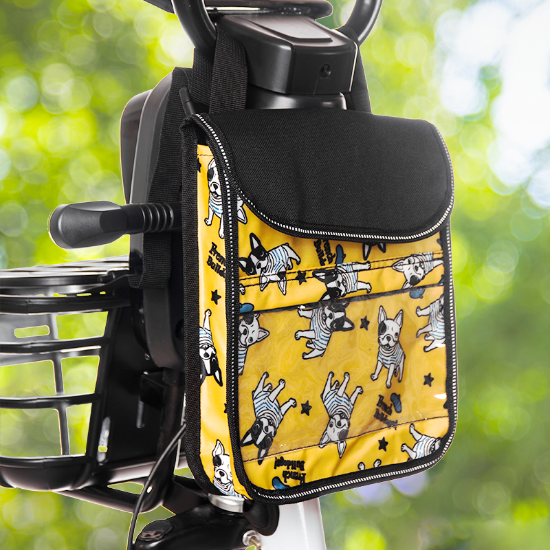 电动车大容量车挂包可触屏款