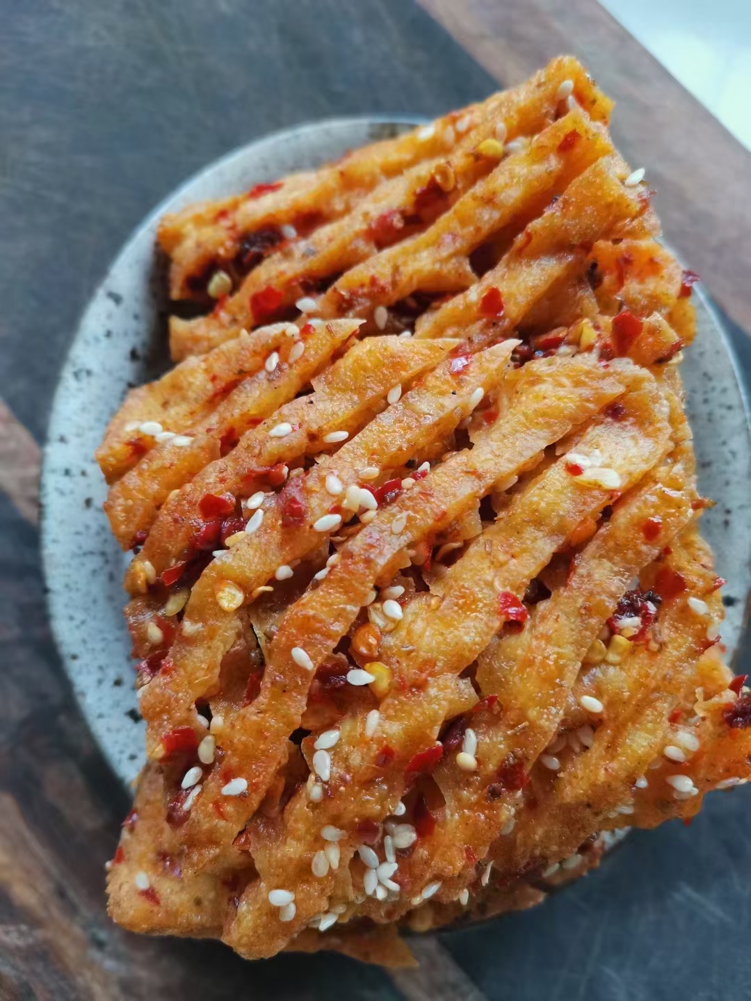 香辣拉丝豆腐兰花干豆串湖南特产娄底冷水江新化麻辣菜