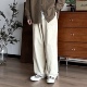 休闲长裤 B东日系男装 阔腿裤 裤 男 基础直筒纯棉超chill宽松工装