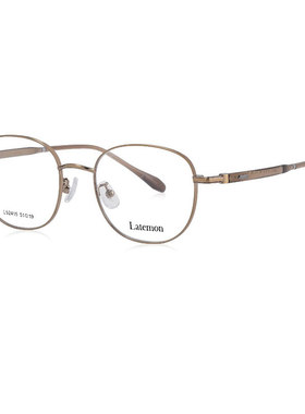 Latemon浪特梦全框神器近视眼睛框镜架女文艺光学镜架男时尚52415