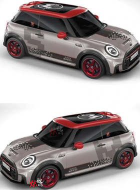适用于宝马迷你MINIF56车贴miniJCW拉花 cooper s F54R55车身贴纸