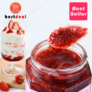 Chia Seed Strawberry Jam Cashew Almond Sauce 奇亚籽草莓酱