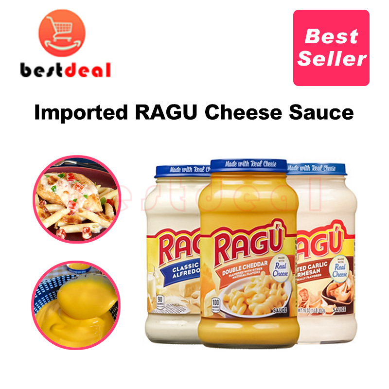 RAGU cheese double cheddar cheese Real Cheese Sauce 芝士酱