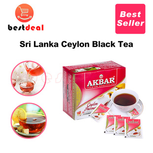 Sri Lanka AKBAR imported Alpine Ceylon Black Tea 50 Teabags