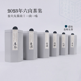 散茶葉 宋聘號2023春茶現貨藍標六山茶集云南易武古樹普洱生茶罐裝