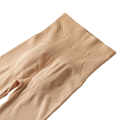 高腰收腹加厚纯棉美体弹力保暖裤