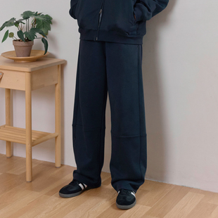 男女同款 warmtrees噗噜小马系列分割薄绒弯刀卫裤 2026新年卫裤