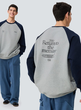 warmtrees《Return to the memory》15周年限定插肩圆领卫衣