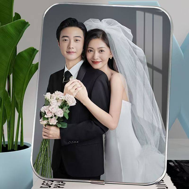 相框摆台照片定制洗照片做成水晶婚纱照挂墙相片打印加相册框制作