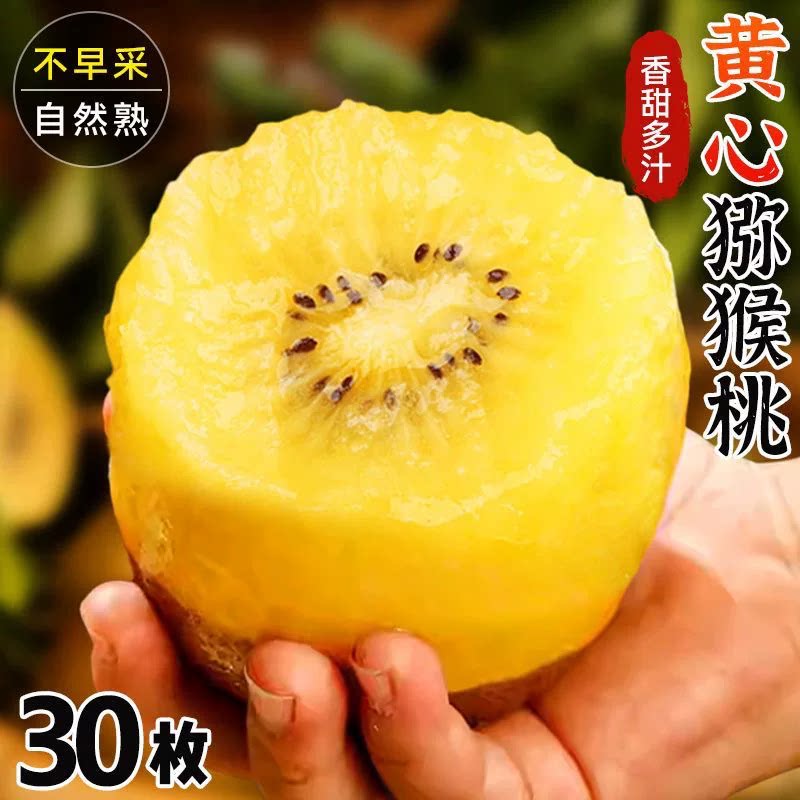 四川蒲江黄心金果猕猴桃G3奇异果