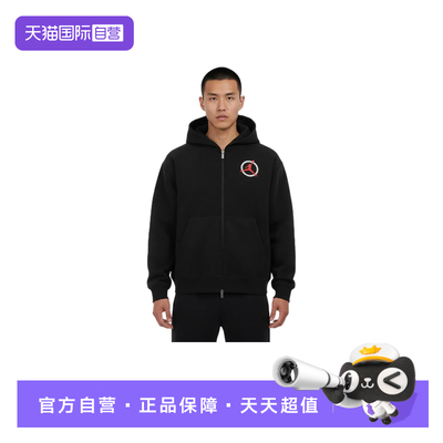 【自营】NIKE耐克男外套运动休闲图案印花针织连帽夹克IF1811-010