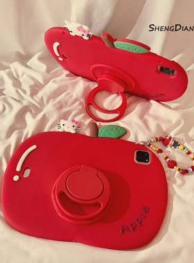 苹果趴趴猫咪360旋转适用苹果iPad11保护壳2025新款iPadAir7/6保护套平板10代Pro11寸软硅胶mini7防弯女款