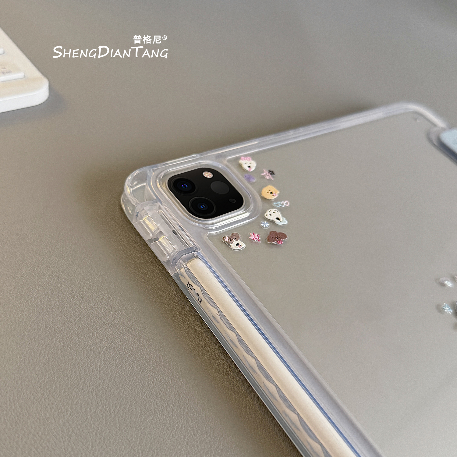 卡通DIY贴纸适用小米平板套