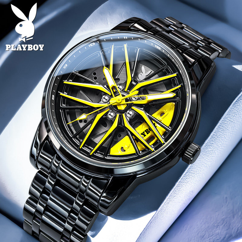 正品牌镂空男士手表男款2026新款全自动机械表名式潮流腕表石英表