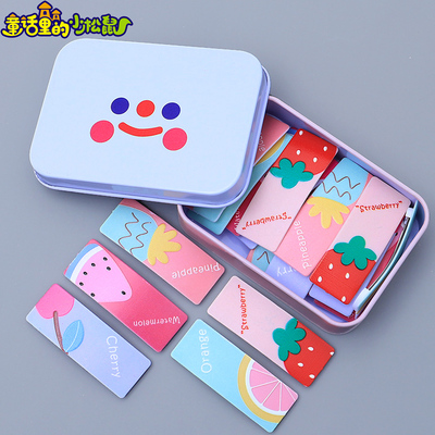 网红个性文字发卡碎发夹10只