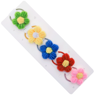 可爱儿童头绳小女孩橡皮筋小花朵发夹宝宝发圈发绳头饰扎辫子发饰