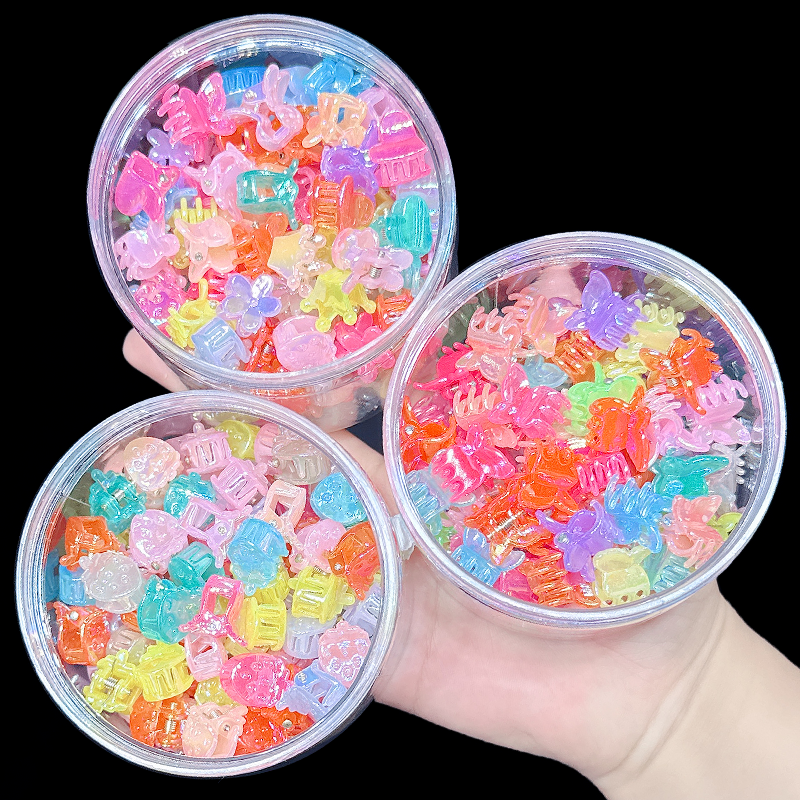 儿童迷你小号抓夹女童刘海碎发发卡宝宝可爱夹子头饰女孩发夹发饰