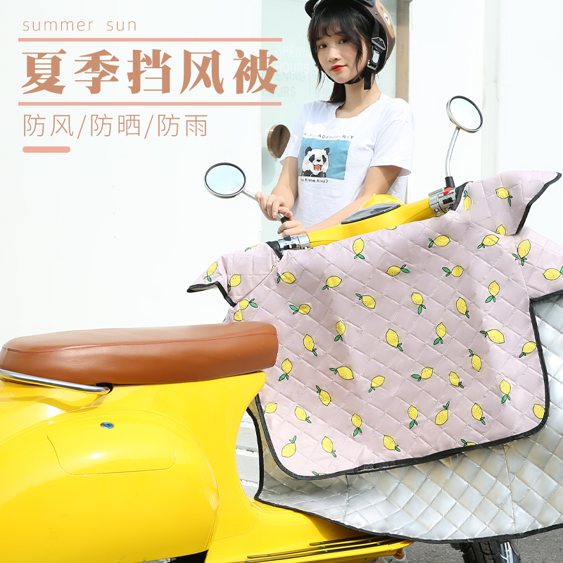 电动防雨夏季薄款遮阳小型挡风