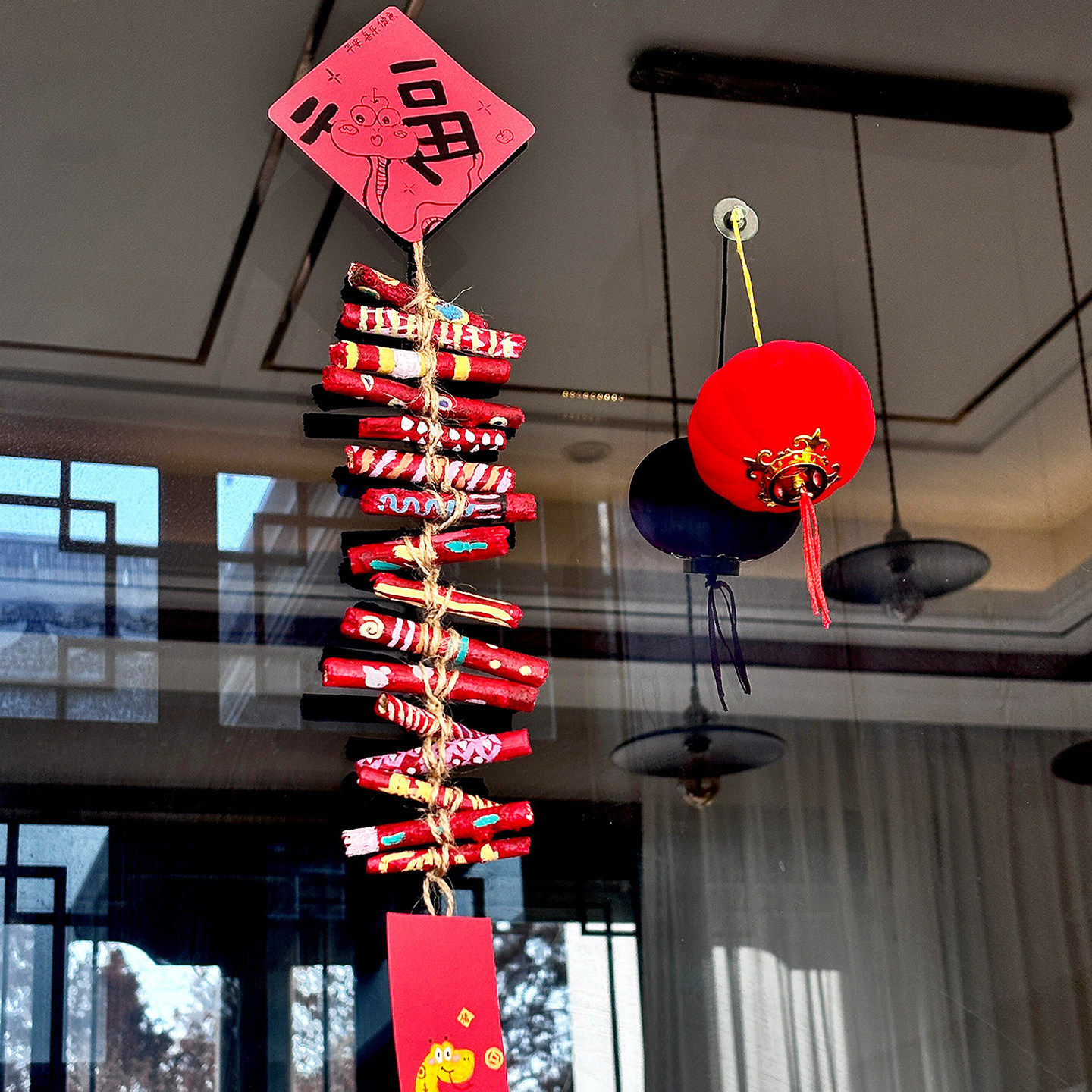 幼儿园新年环创手工鞭炮diy材料包春节元旦喜庆氛围挂饰拍照道具,节庆用品/礼品,挂饰/生肖挂饰,淘宝优惠券,粉丝福利购,淘宝优惠卷