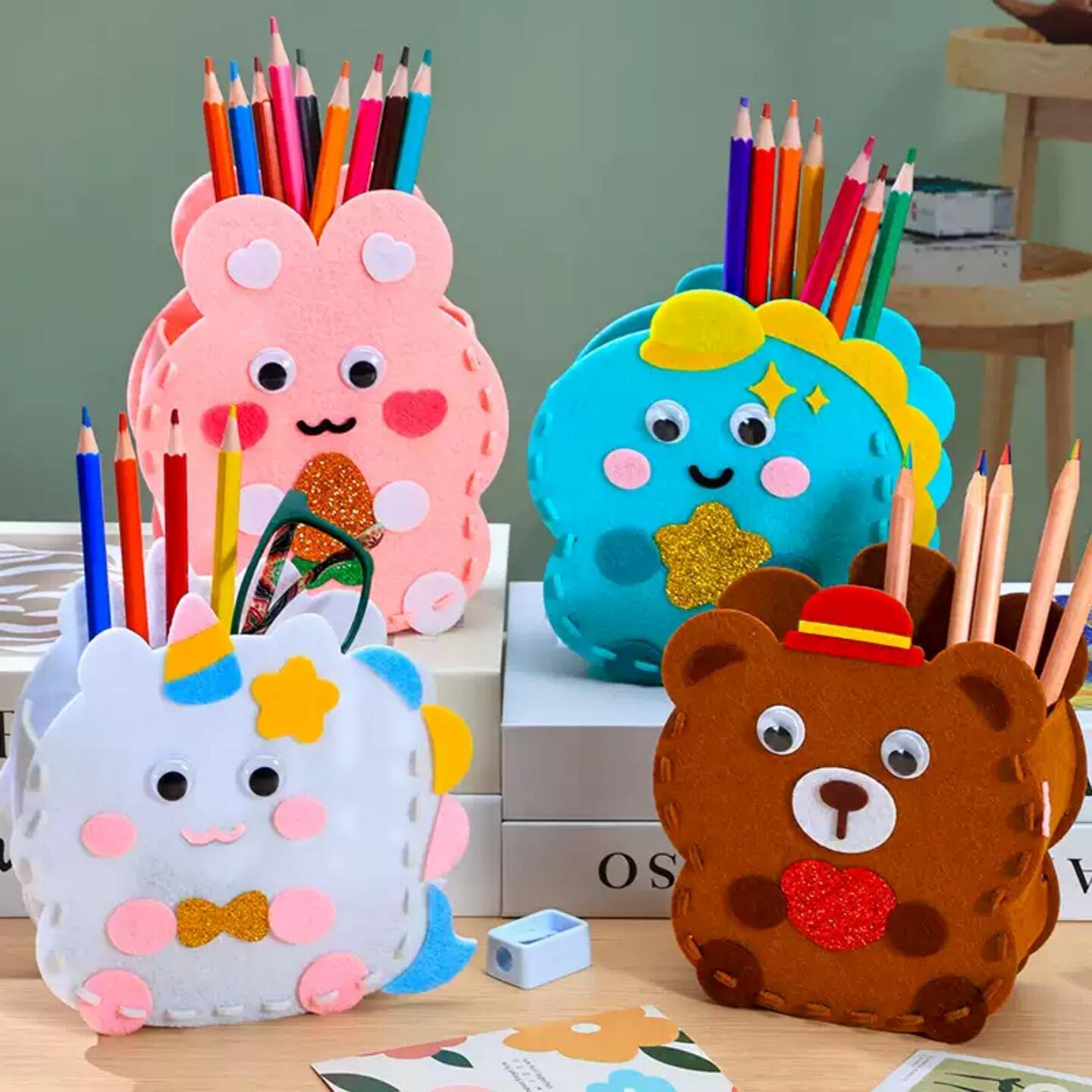 幼儿园儿童手工DIY卡通笔