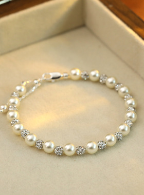 爆款璀璨星球珍珠手链女时尚小众设计手串气质高级感百搭潮流手饰