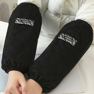 加肥加大袖套羽绒服套袖男女冬季护袖手袖头加宽大码工作防脏长款