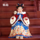 鹤猫 加绒拜年服 国风女童红色斗篷马面裙套装 马踏祥瑞 新年冬季