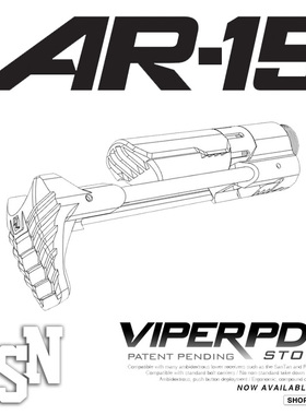 JMT姐妹团MWS SI PDW毒蛇伸缩1.0托 CNC 多色M4 SSN AR 激光