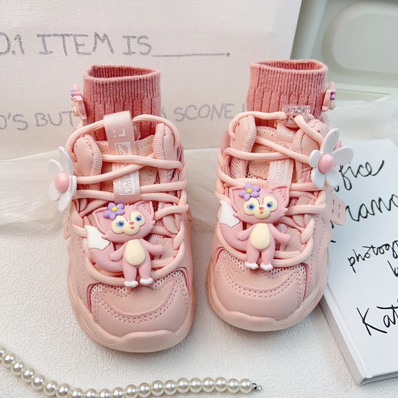 时尚卡通儿童防滑耐磨运动鞋百搭