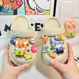 儿童宝宝包头洞洞鞋男童女童拖鞋平底外穿超舒服踩屎感超火不累脚