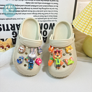 儿童巨好看夏季卡通洞洞鞋男童女童2026新款室内家居拖鞋软底春款