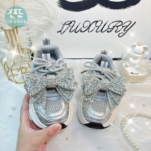 女童春季老爹鞋中大童运动鞋2026超火新款今年流行爆款幼儿童鞋子