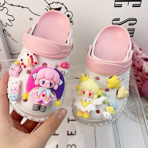 卡通儿童夏季网红爆款洞洞鞋百搭