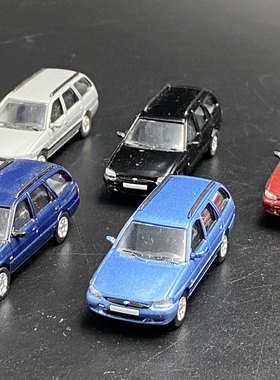 PCX 1:87 福特 Ford Escort MK7 旅行车  汽车模型 ho比例 散包